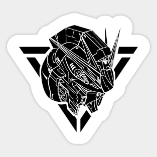 Gundam NU RX93 Black Sticker